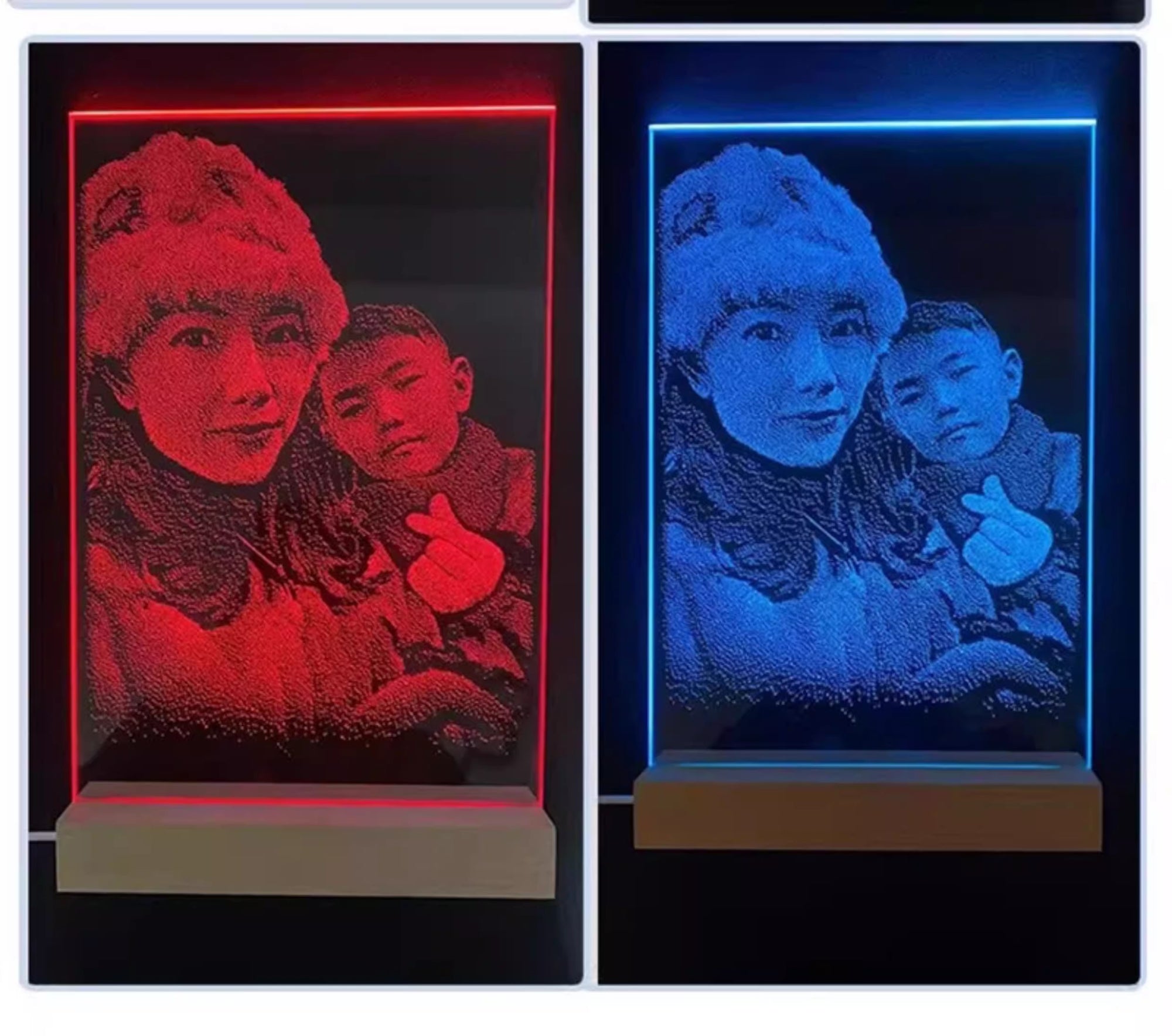 （Private customization）Knock painting,photo custom glass painting