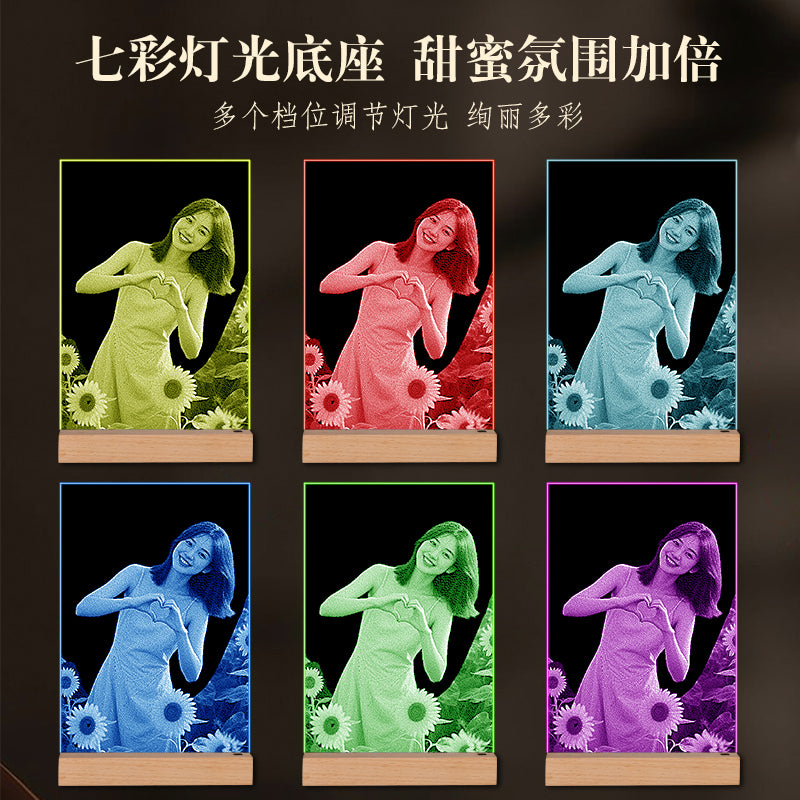 （Private customization）Knock painting,photo custom glass painting